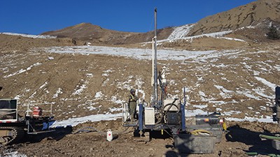 Site C Update #3: Tension crack on north bank of Site C dam site