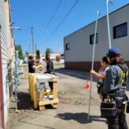 WATT Students Bending Pipe in Prince George