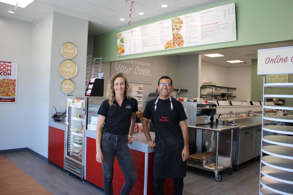 Partners Jennifer Phillips and Justin Duarte opened Papa Murphy&#x002019;s Take &#x002018;N&#x002019; Bake Pizza in West Richland on July 17. It is the duo&#x002019;s fifth edition of Vancouver, Wash.-based Papa Murphy&#x002019;s in the Tri-Cities.