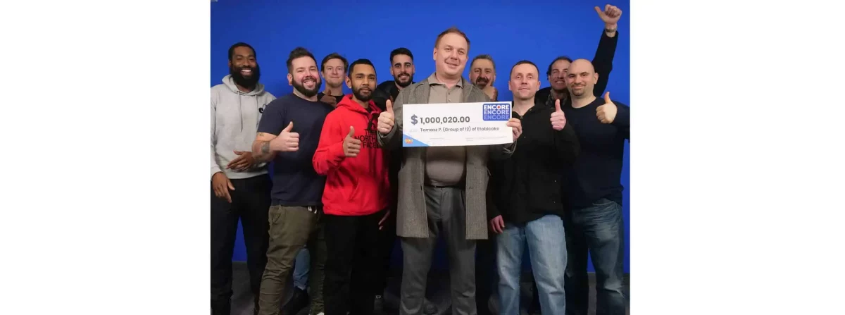 Electricians shocked by $1 million win, cash heads to Mississauga, Brampton, Burlington, Oshawa, Whitby