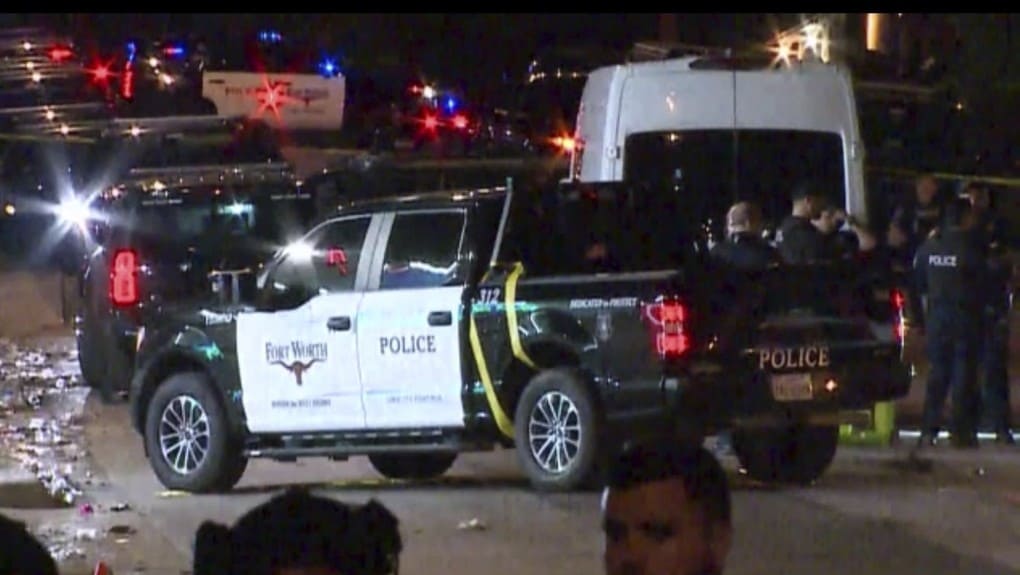 Shots fired into a crowd of hundreds after a holiday festival in Texas leave 3 dead, 8 injured