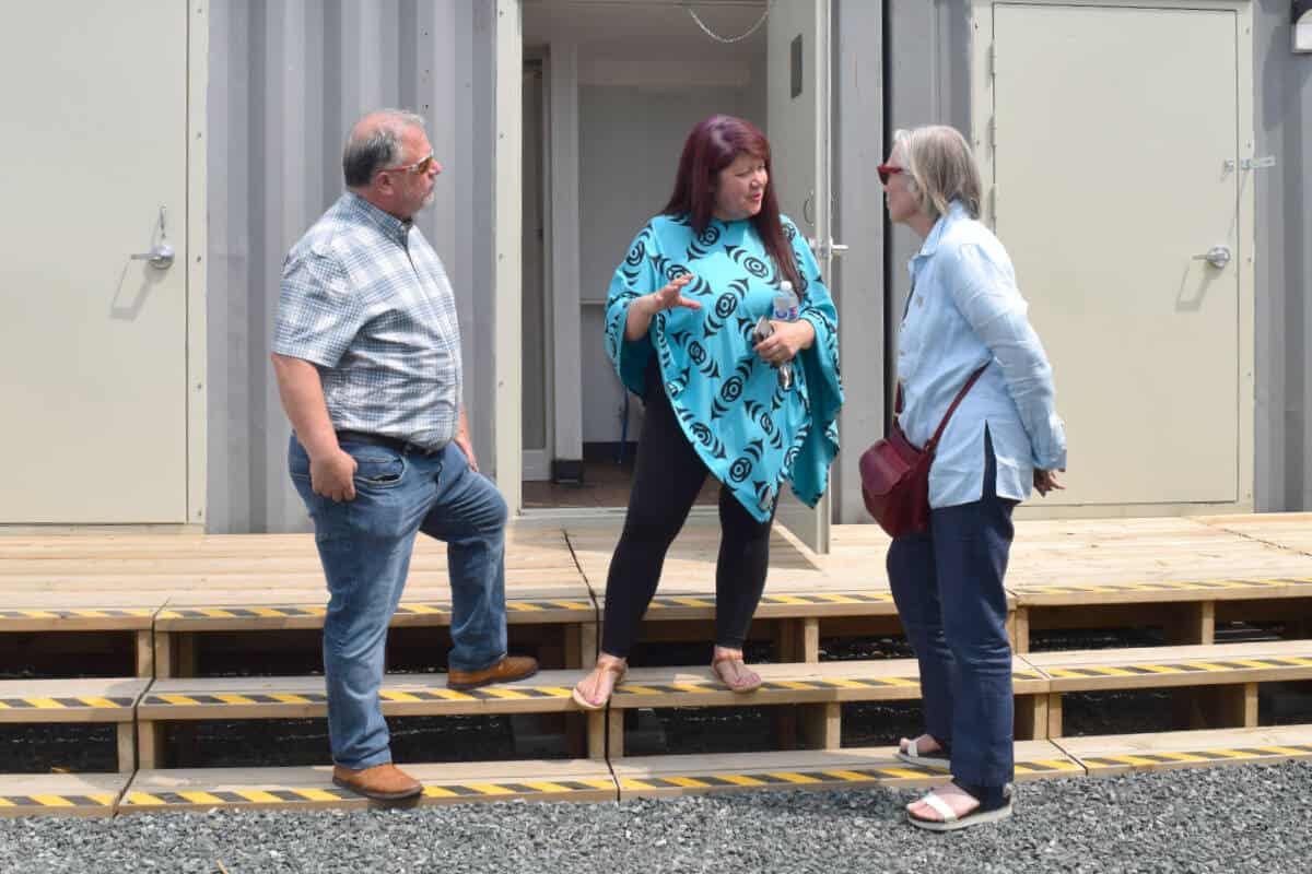 Tiny home village in Port Alberni nears completion