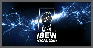 IBEW Local 2067 New Flags