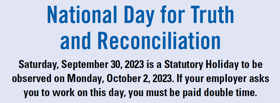 National Day for Truth and Reconciliation 2023