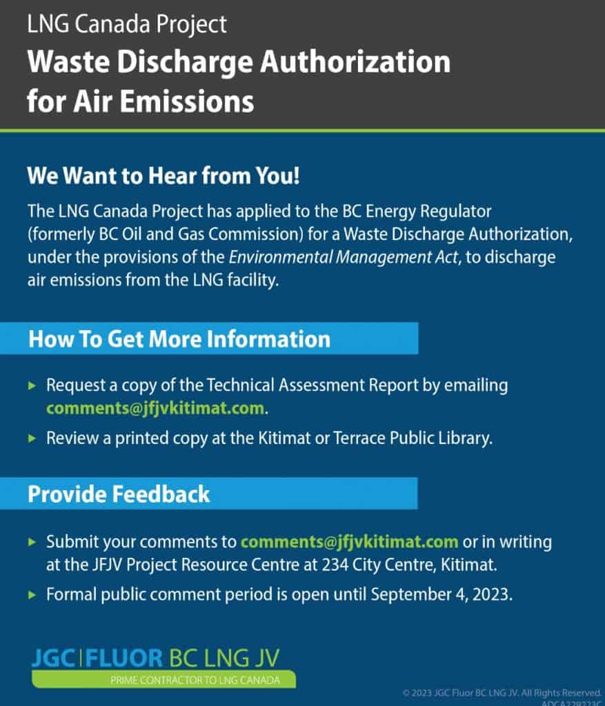 Reminder: WDA Air permit application comment period underway