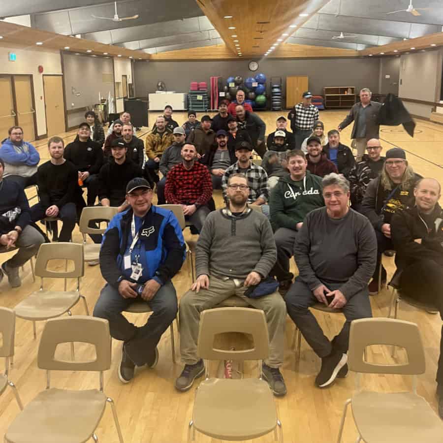 Photo From the November Unit III Meeting in Kitimat – Electrical Workers Local 993