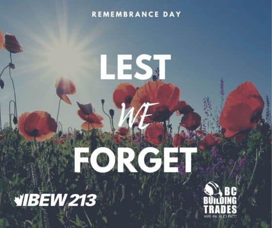 Remembrance Day Message from IVP Shewchuk