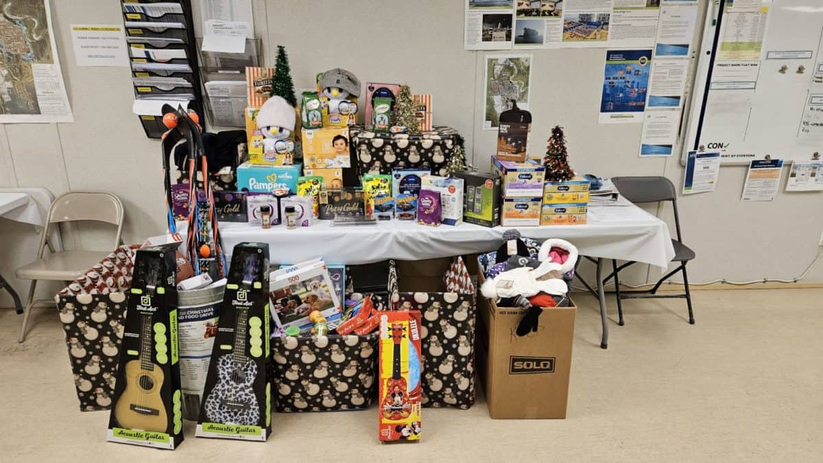 TL&T Electric Raise $2110 in Toys and Food – Electrical Workers Local 993