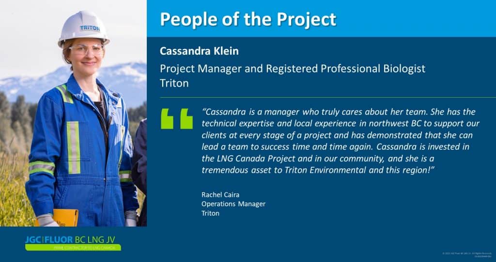 Cassandra Klein: Triton Project Manager - JGC