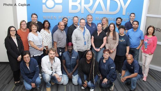 Brady Canada celebrates 65th anniversary