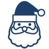 Image of Santa's face