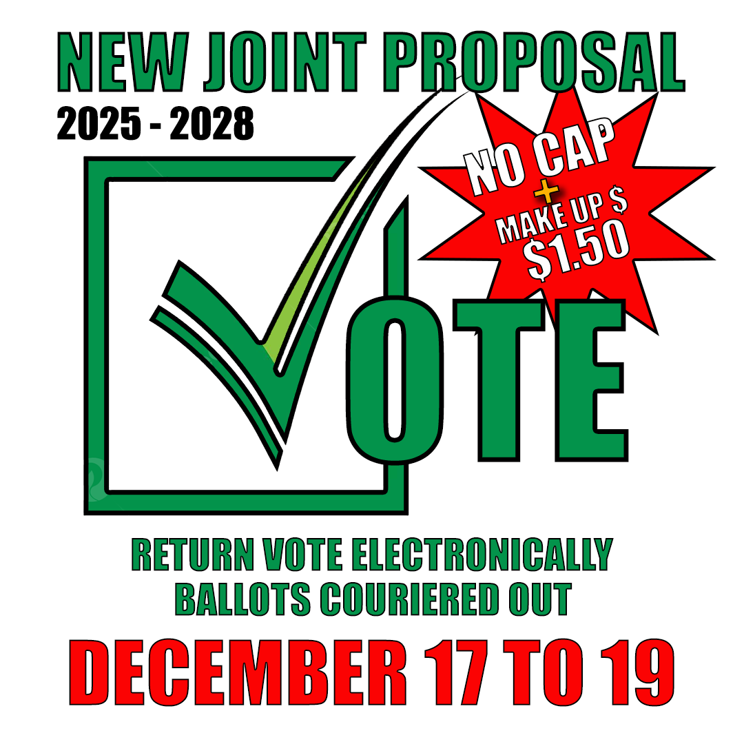 NEW Joint Proposal Vote December 17th – 19th – IBEW Local 353