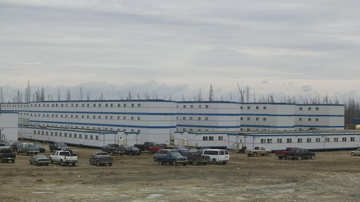 Buildings to house the thousands of workers used by companies such as Syncrude and Suncor in the northern Alberta oilsand fields are pictured in a file photo from 2007. 