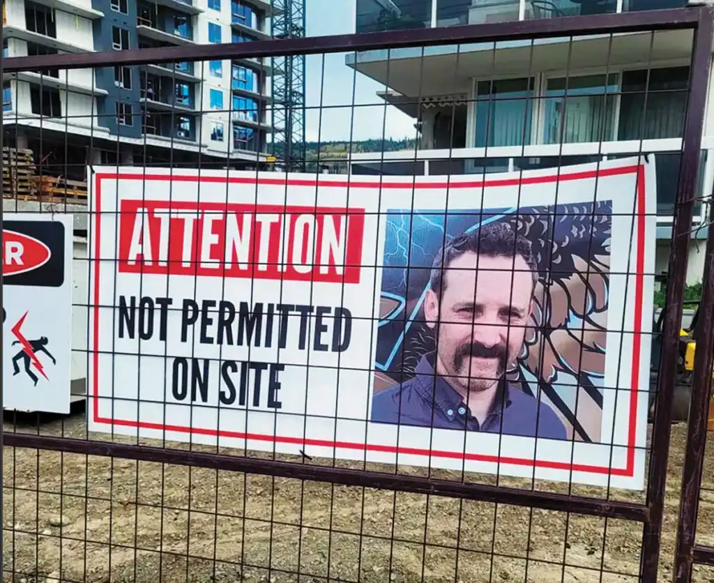 A Negative Sign Becomes a Positive Tool for IBEW Local in B.C.