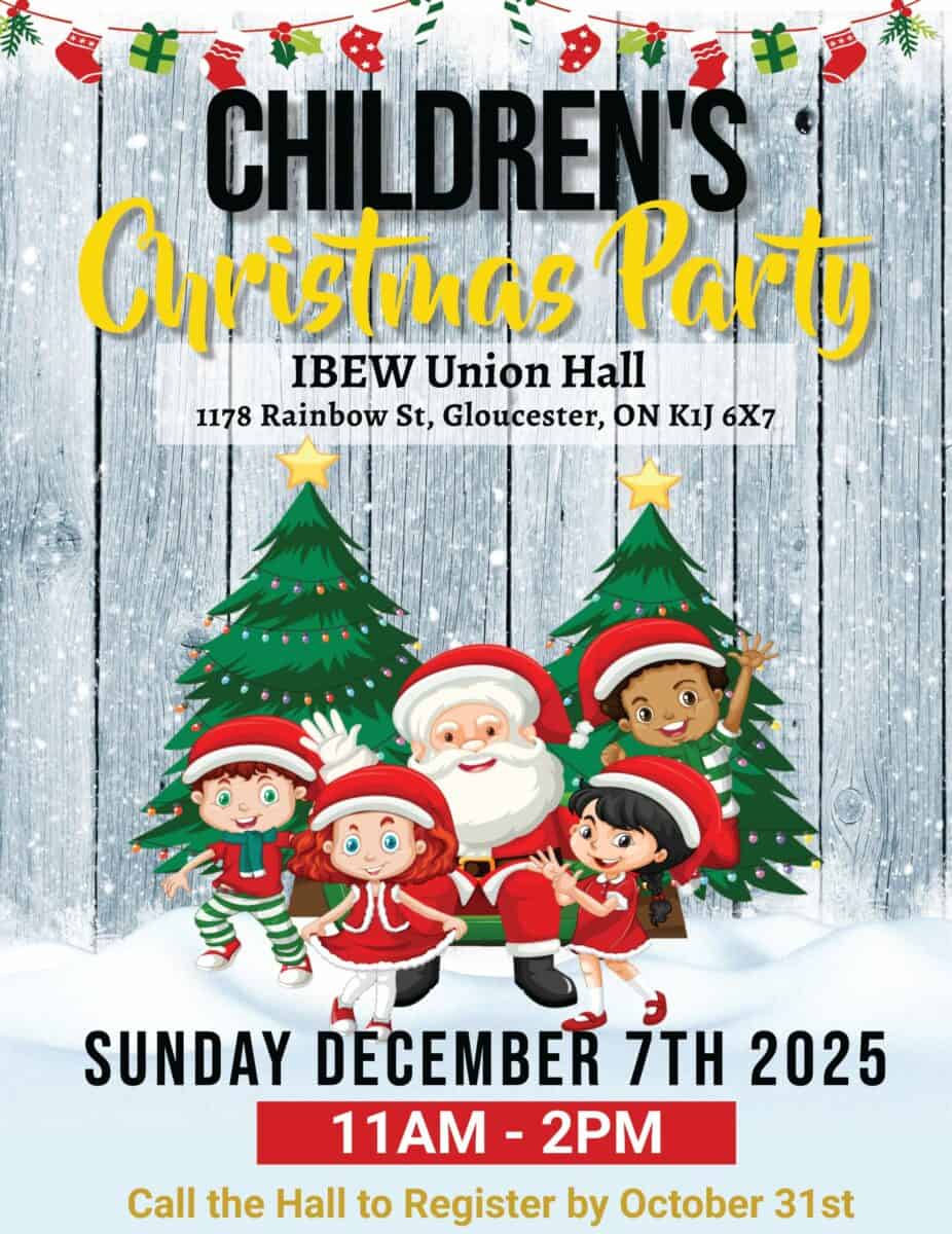 IBEW 586 2025 Children's Christmas Party