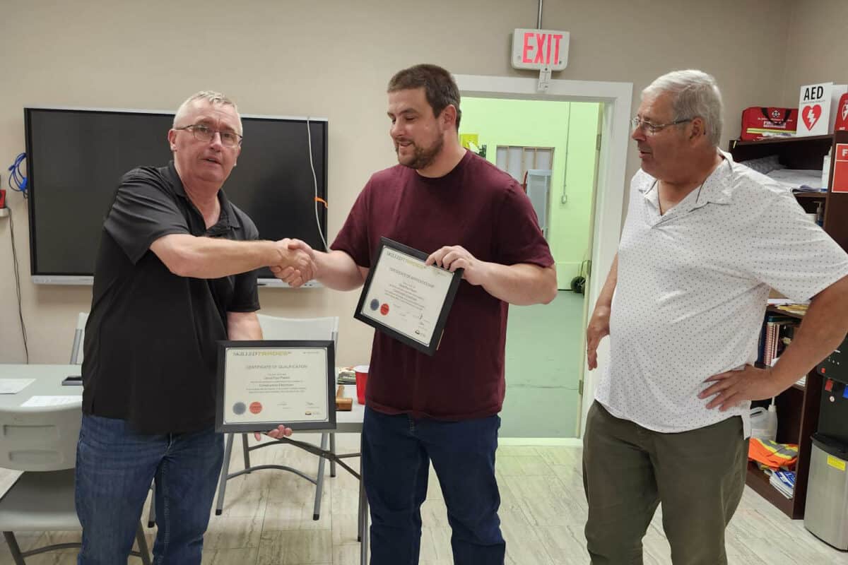 pg swear in david parent