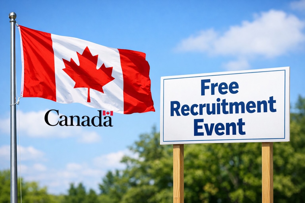 Canada's Free Recruitment Event For 12 In-Demand Job Categories On March 20