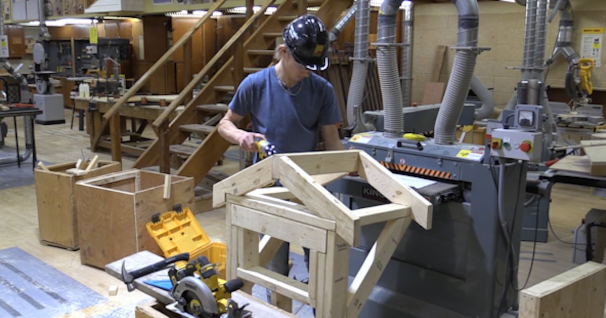 Future carpenters, welders and electricians strut their stuff at skilled trades competition - CTV News