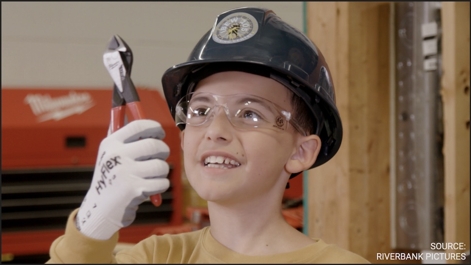 Trading Skills inspires kids to consider career as Electrician (and other skilled trades)