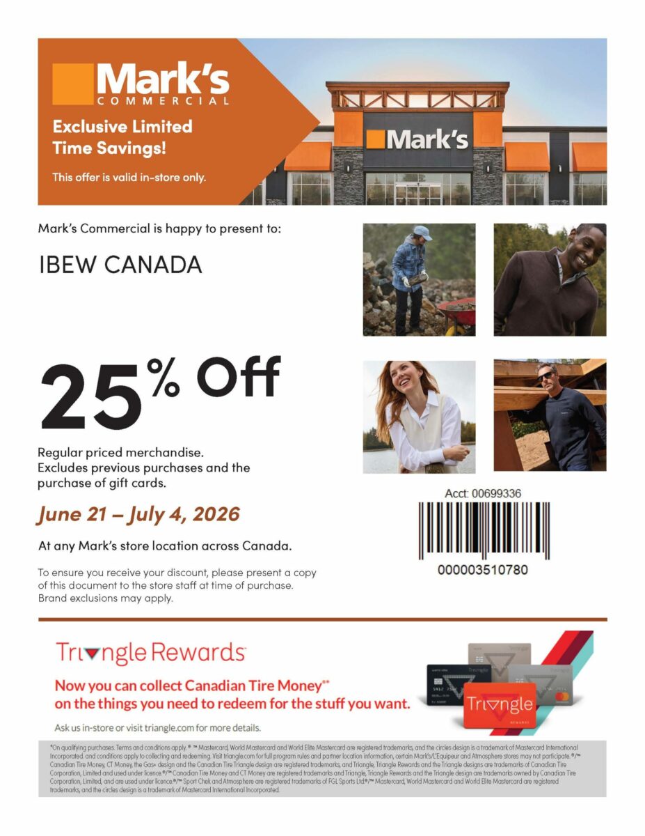 Mark's Warehouse June 21st-July 4th Promotion