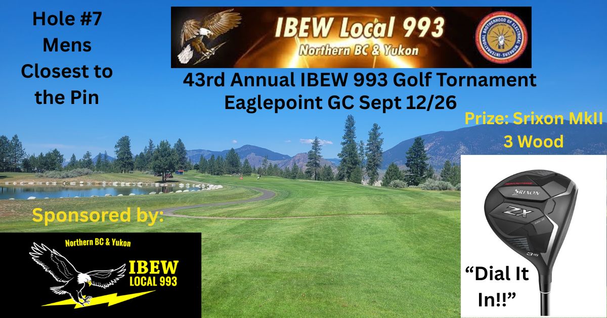 43rd annual ibew 993 golf tornament 7 hole